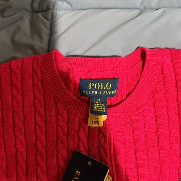 Ralph Lauren polo girls cardigan - Picture 2 of 4